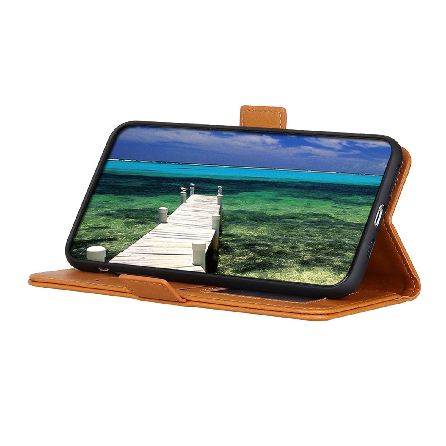 For Honor X7a 5G Cowhide Texture Phone Leather Cover Wallet Stand Phone Case For Honor X7a 5G Cowhide Texture Phone Leather Cover Wallet Stand Phone Case